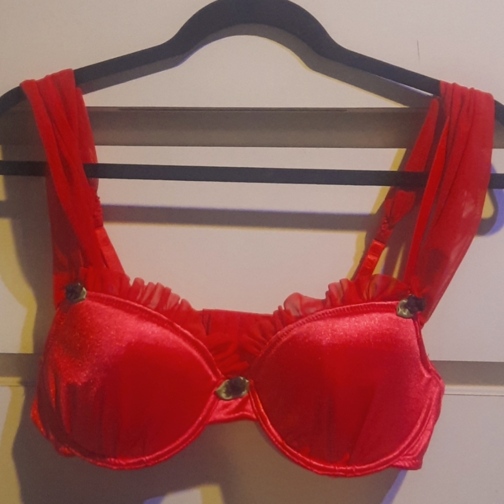 Sugar Thrillz Red Bra Dolls Kill